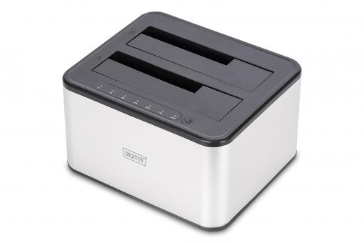 USB 3.0 Duale SATA HDD Dockingstation 2,5"/ 3,5 